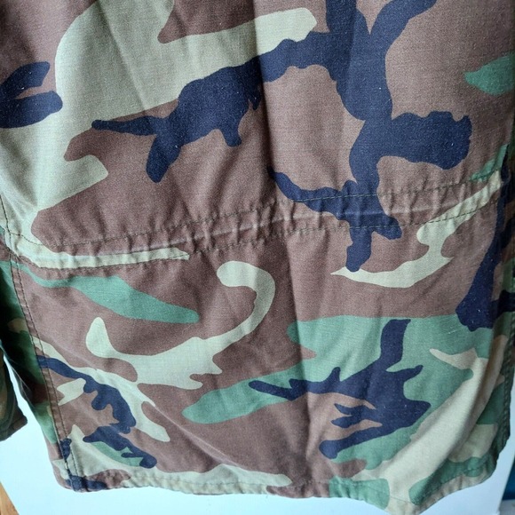 Men's Camouflage Coat SZ M Hunting Military Field Jacket With Liner Cold Weather - Picture 16 of 16